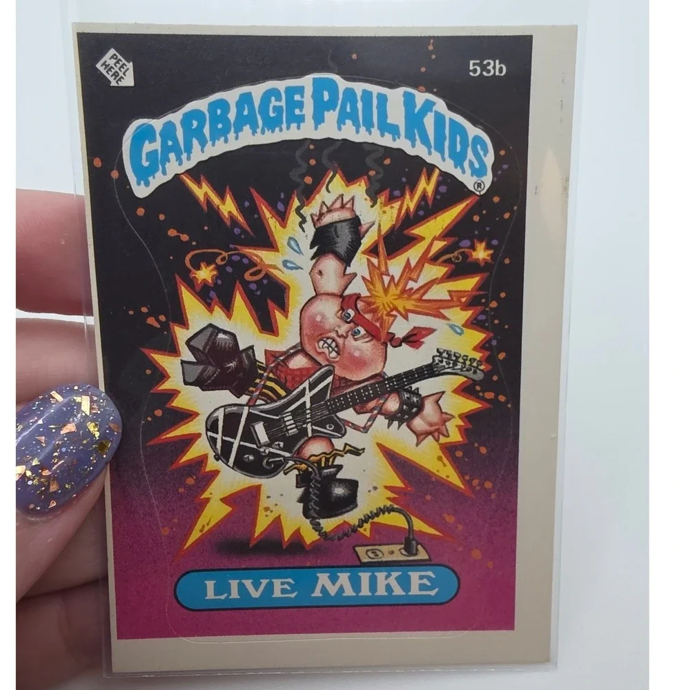 Topps Garbage Pail Kids OS2 Live Mike Pink Good 53b